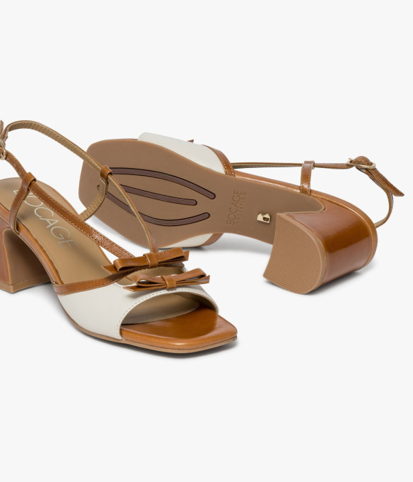 Sandale Prunele Camel