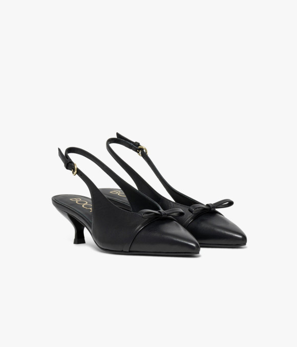 Escarpin Slingback Denise Noir
