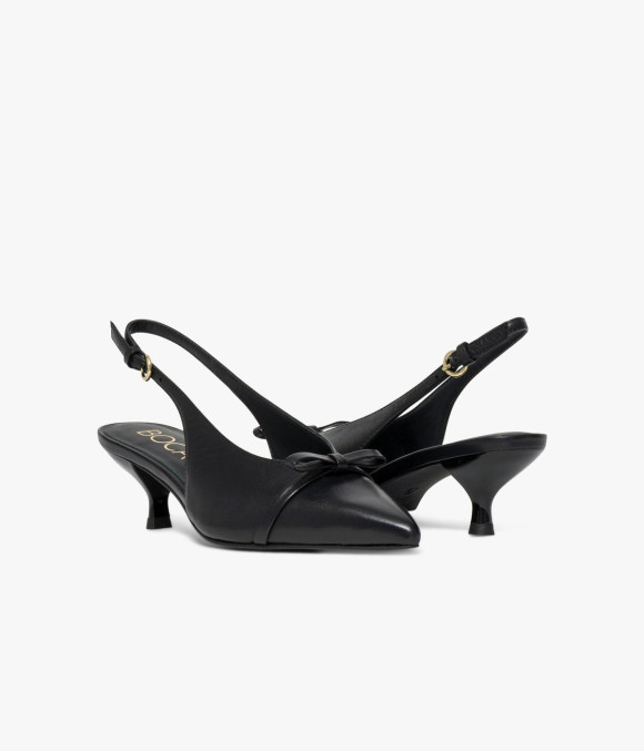 Escarpin Slingback Denise Noir
