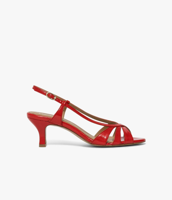 Sandale Hermiine Coquelicot