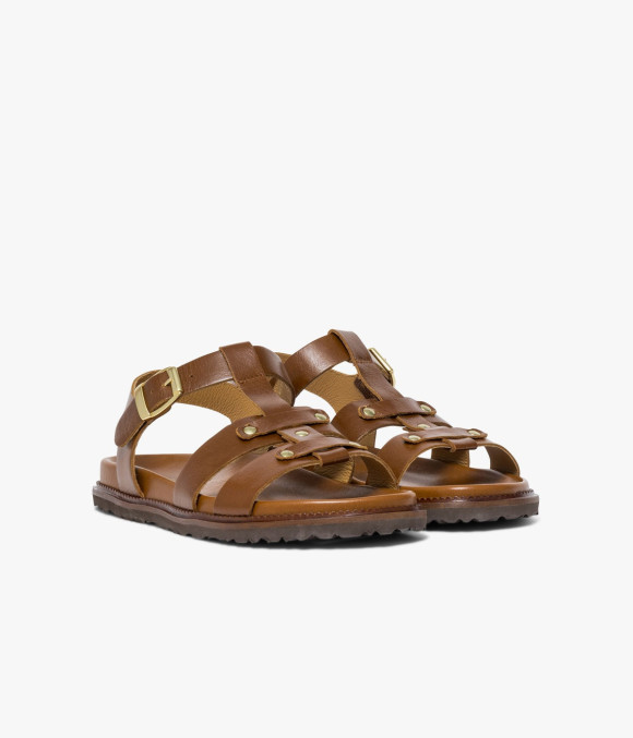 Sandale Gessie Cognac