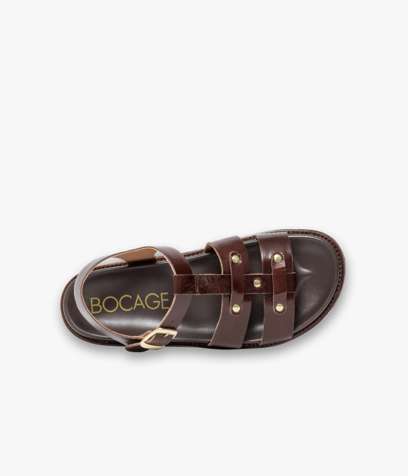 Sandale Gessie Chocolat