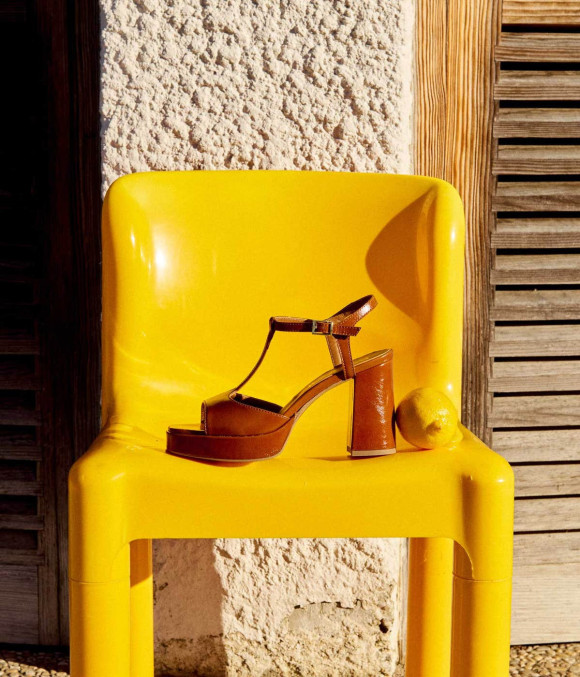 Sandale Promesse Camel