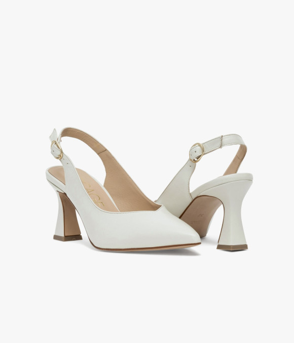 Escarpin Slingback Daffie Écru