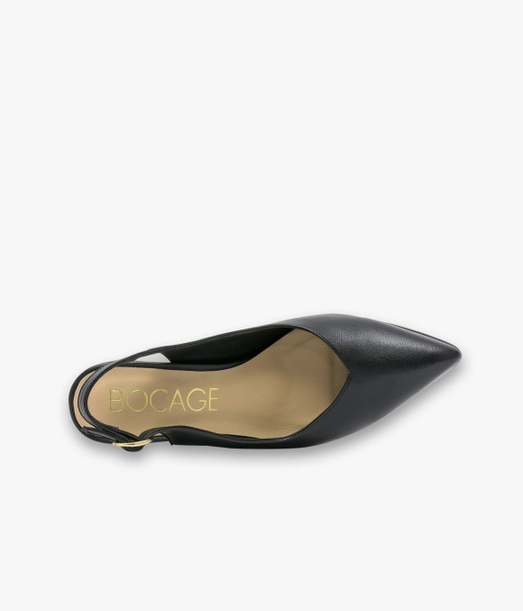 Escarpin Slingback Daffie Noir