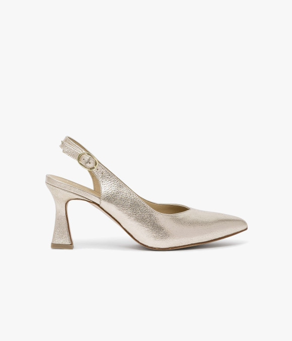 Escarpin Slingback Daffie Platine