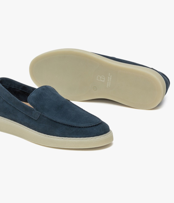 Mocassin Thibault Bleu Indigo