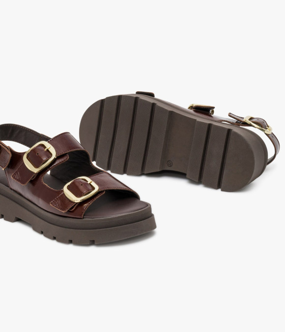 Sandale Julieta Chocolat