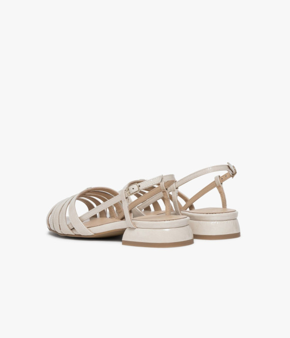 Sandale Naissa Écru