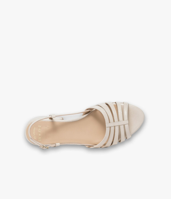 Sandale Naissa Écru