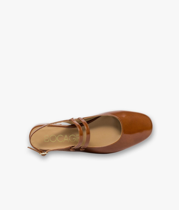 Ballerine Slingback Synthia Camel