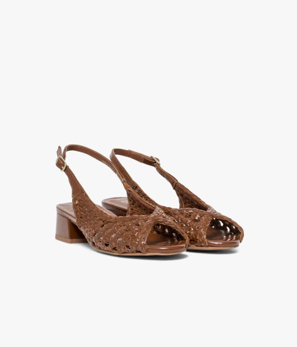 Ballerine Slingback Sarah Cognac