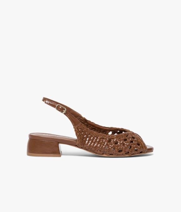 Ballerine Slingback Sarah Cognac