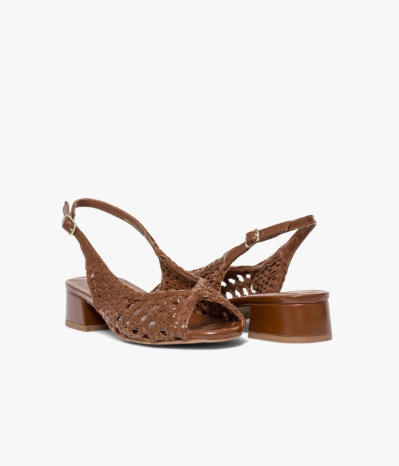 Ballerine Slingback Sarah Cognac