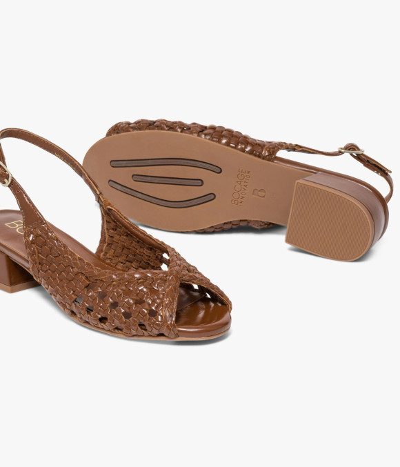 Ballerine Slingback Sarah Cognac