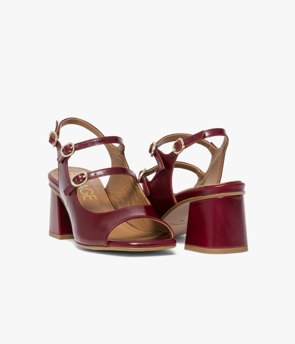 Sandale Hadda Bordeaux