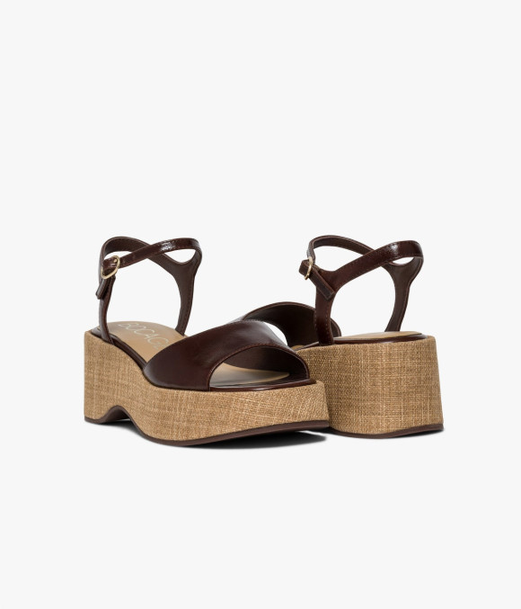Sandale Riad Chocolat