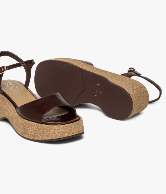 Sandale Riad Chocolat