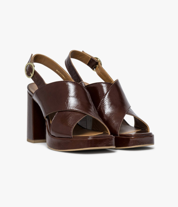 Sandale Perla Chocolat