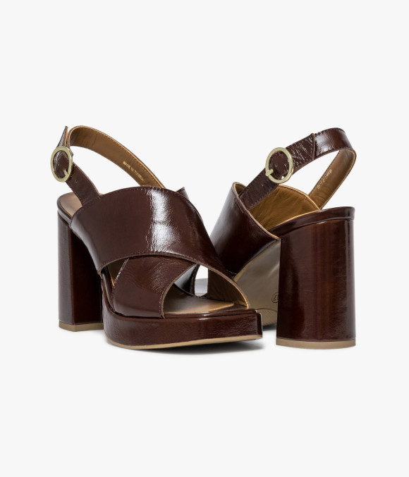 Sandale Perla Chocolat