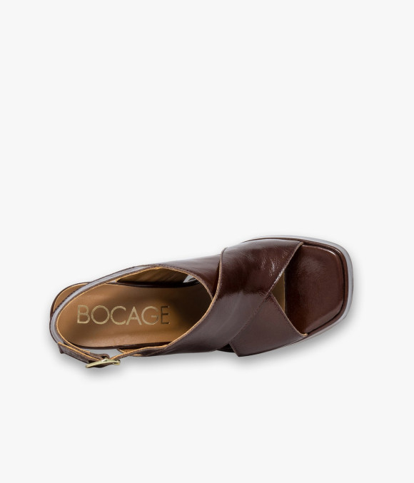 Sandale Perla Chocolat