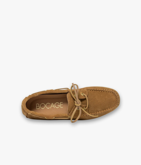 Chaussure Bateau Astride Camel
