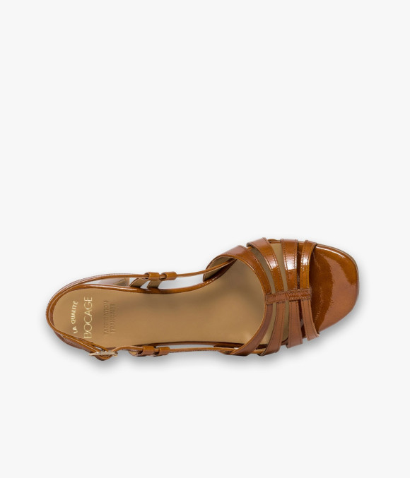 Sandale Philomène Cognac