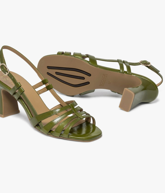 Sandale Philomène Vert Cactus