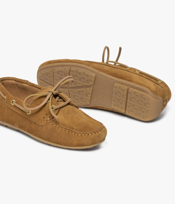 Chaussure Bateau Astride Camel