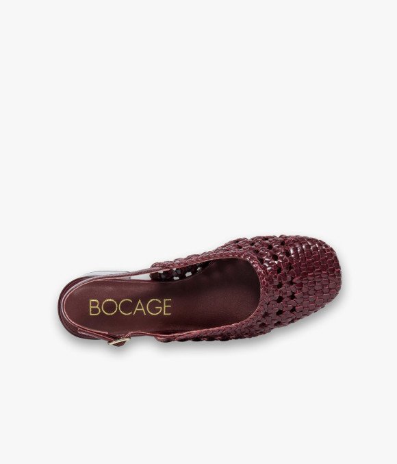 Escarpin Slingback Ditta Bordeaux
