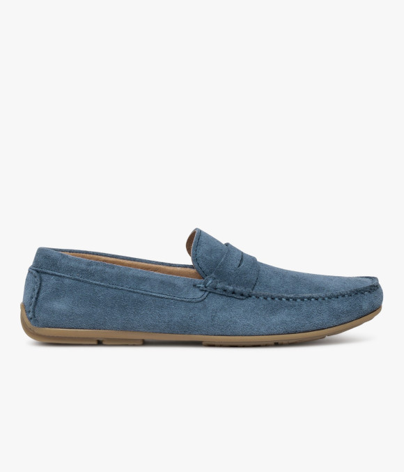 Mocassin Harris Bleu