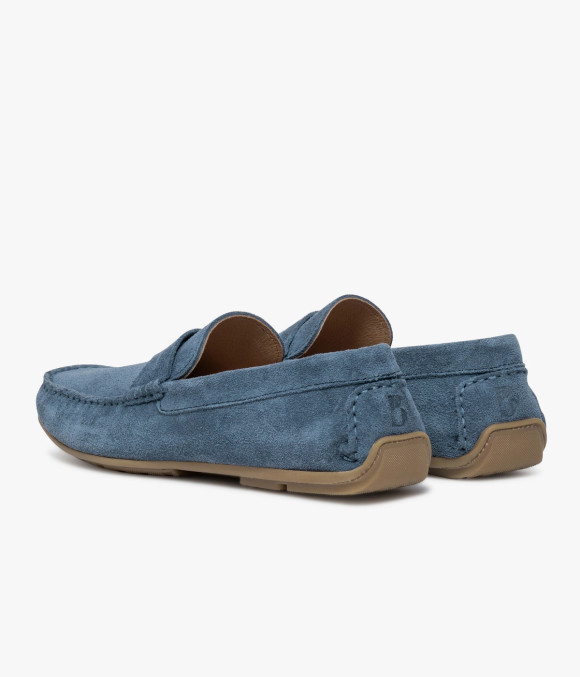 Mocassin Harris Bleu