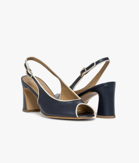 Escarpin Slingback Diane Marine