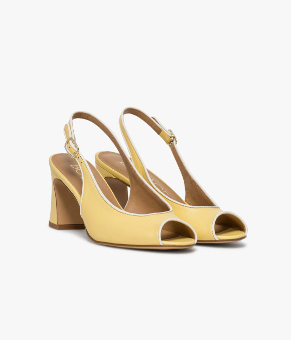 Escarpin Slingback Diane Vanille