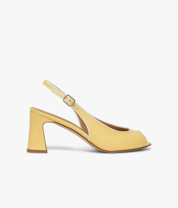 Escarpin Slingback Diane Vanille