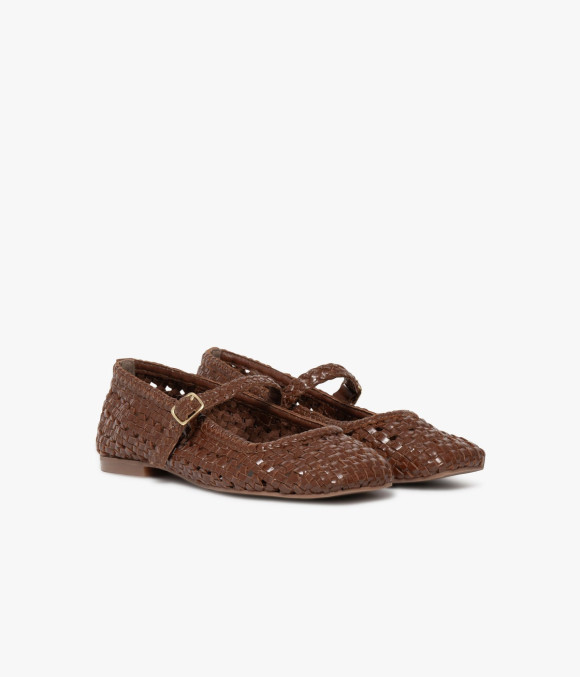 Ballerine Bambaa Cognac