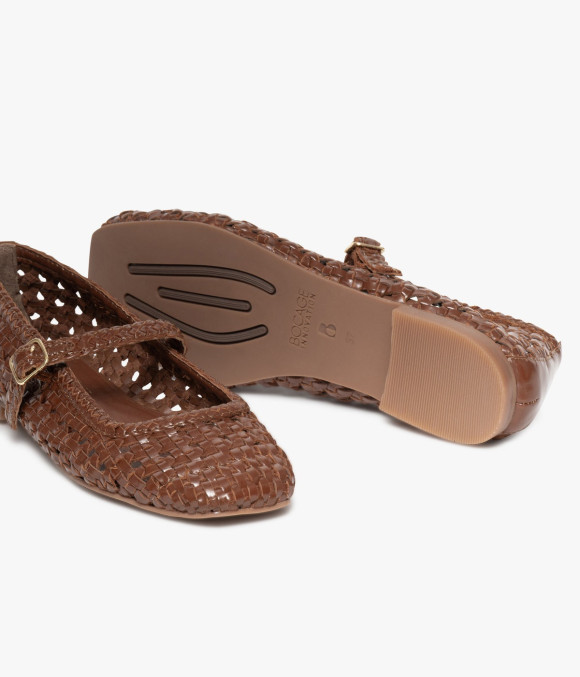 Ballerine Bambaa Cognac