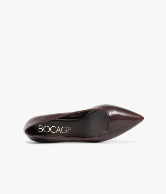 Escarpin Dina Pourpre