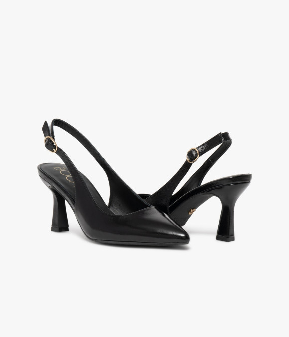Escarpin Slingback Delphie Noir