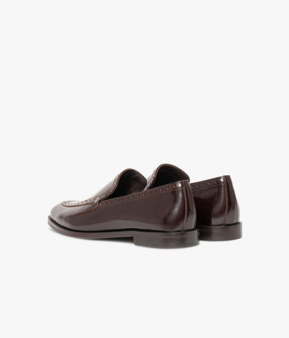 Mocassin Agatha Marron Foncé