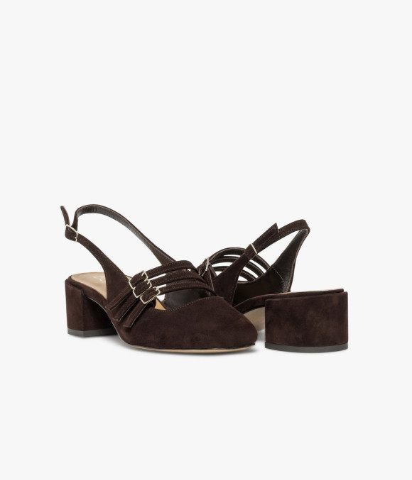 Babies Slingback Demi Chocolat