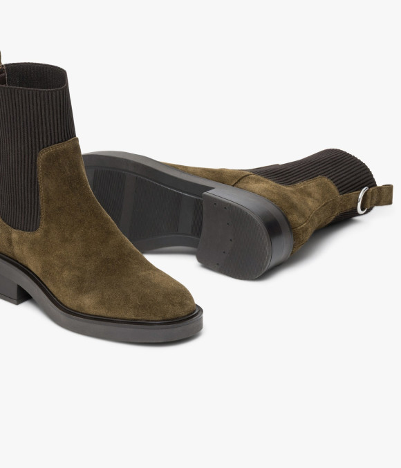 Boots Sybille Kaki
