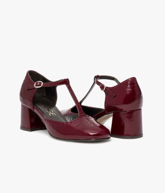 Escarpin Isadore Rouge Cerise