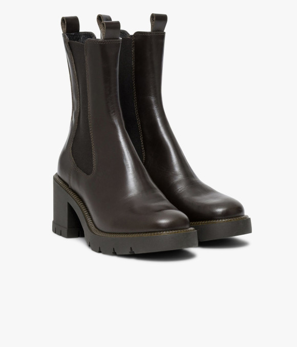Chelsea Boots Estelle Marron Foncé