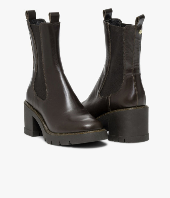 Chelsea Boots Estelle Marron Foncé