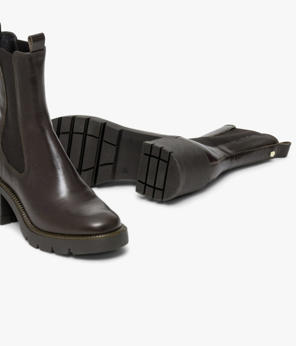Chelsea Boots Estelle Marron Foncé