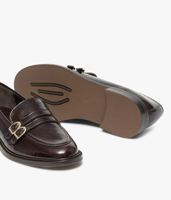 Mocassin Anya Marron Foncé