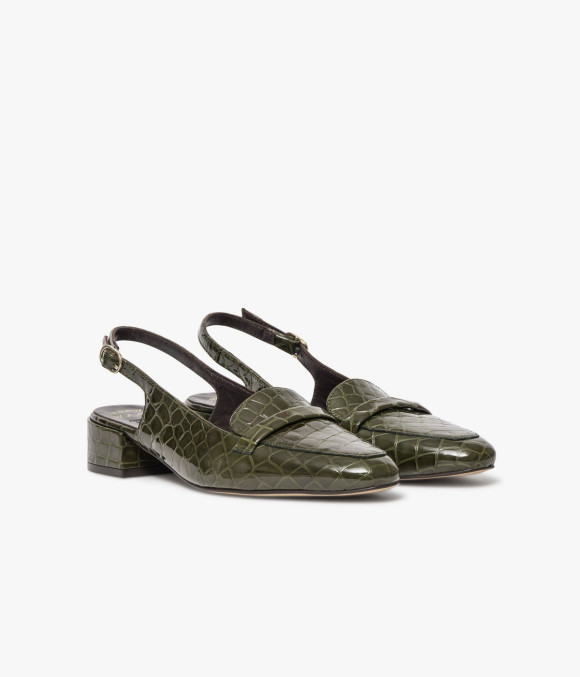 Mocassin Slingback Betsy Vert