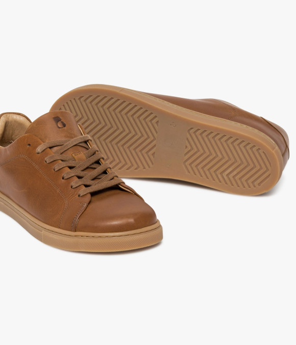 Baskets Barefoot Talvo Cognac