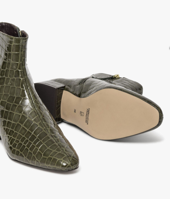 Boots Melle Vert
